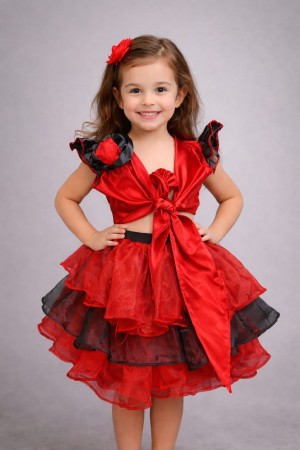 İSPANYA KIZ KOSTÜMÜ (ANAOKULU VE 1. SINIF)